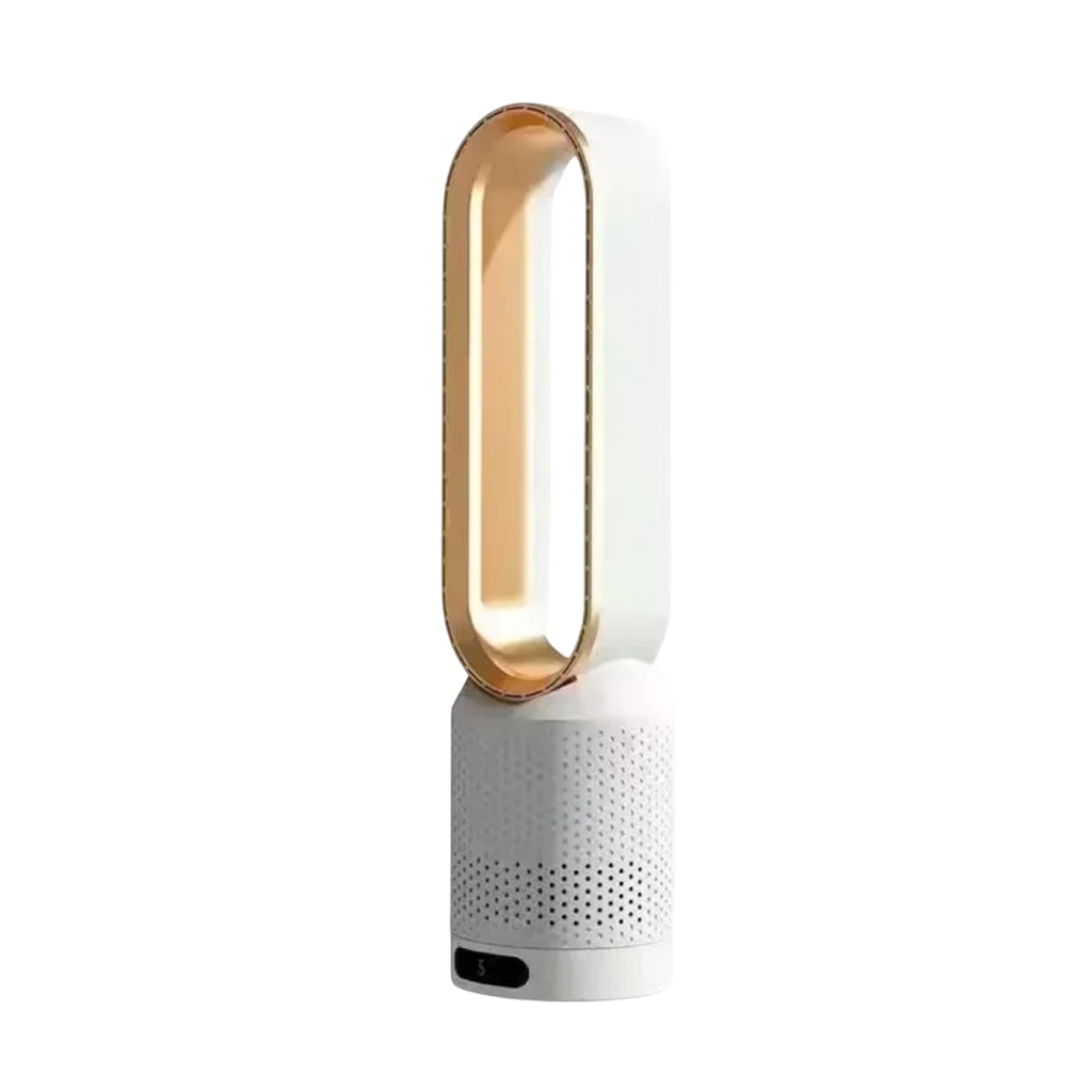 Whisparu Quiet Room Fan – Whole-Room Air Circulator, Full-Angle Oscillation & Whisper-Quiet Operation Mode