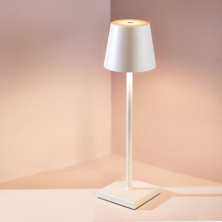 Cordless Rechargeable Japandi Table Lamp – view 8 | BROKLEN